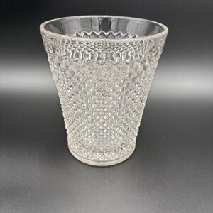 Westmoreland  Glass English Hobnail Crystal 7.5" Ice Tub or Vase!